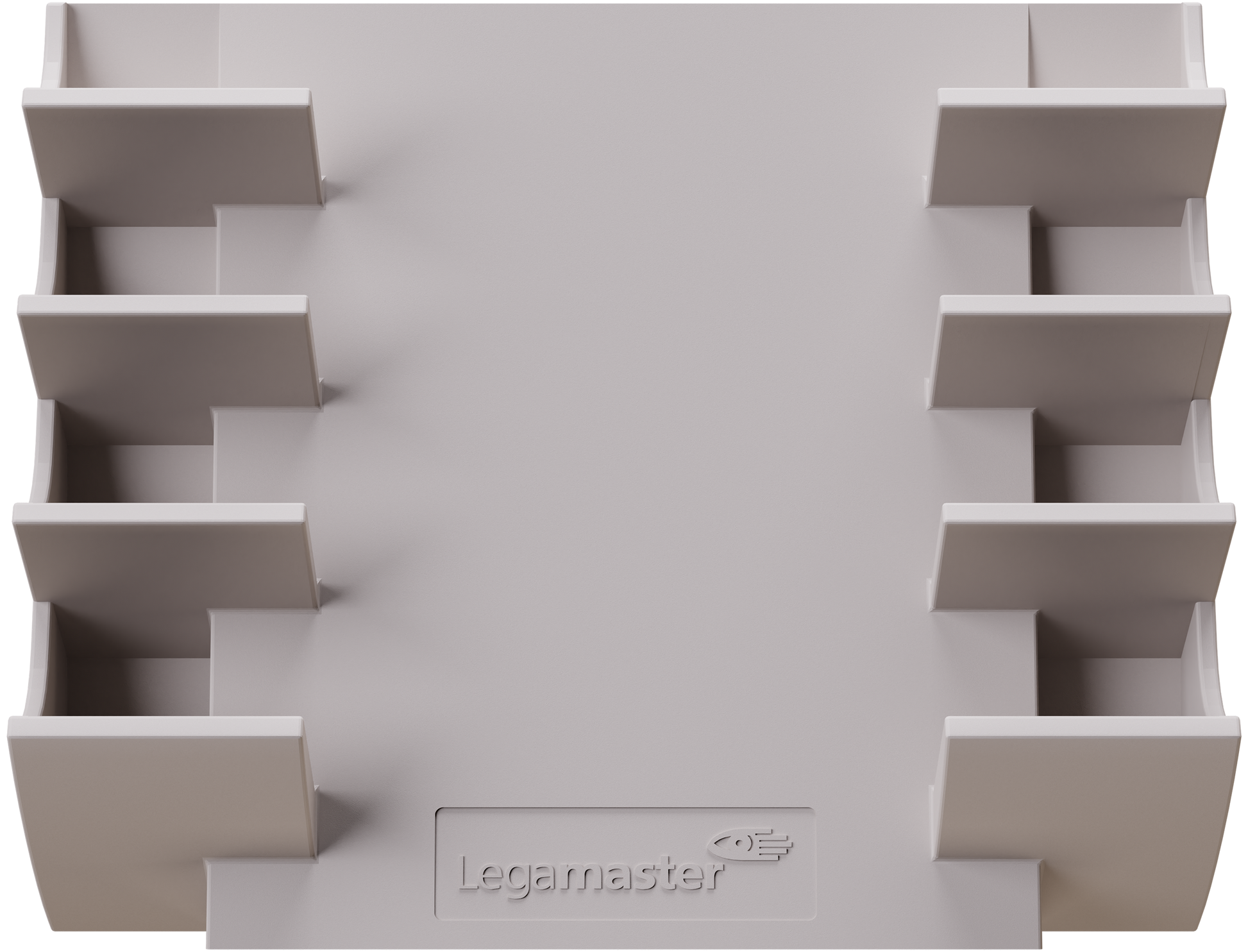 Legamaster Stiftehalter – Kunststoff, hellgrau, 154 × 129 × 39 mm