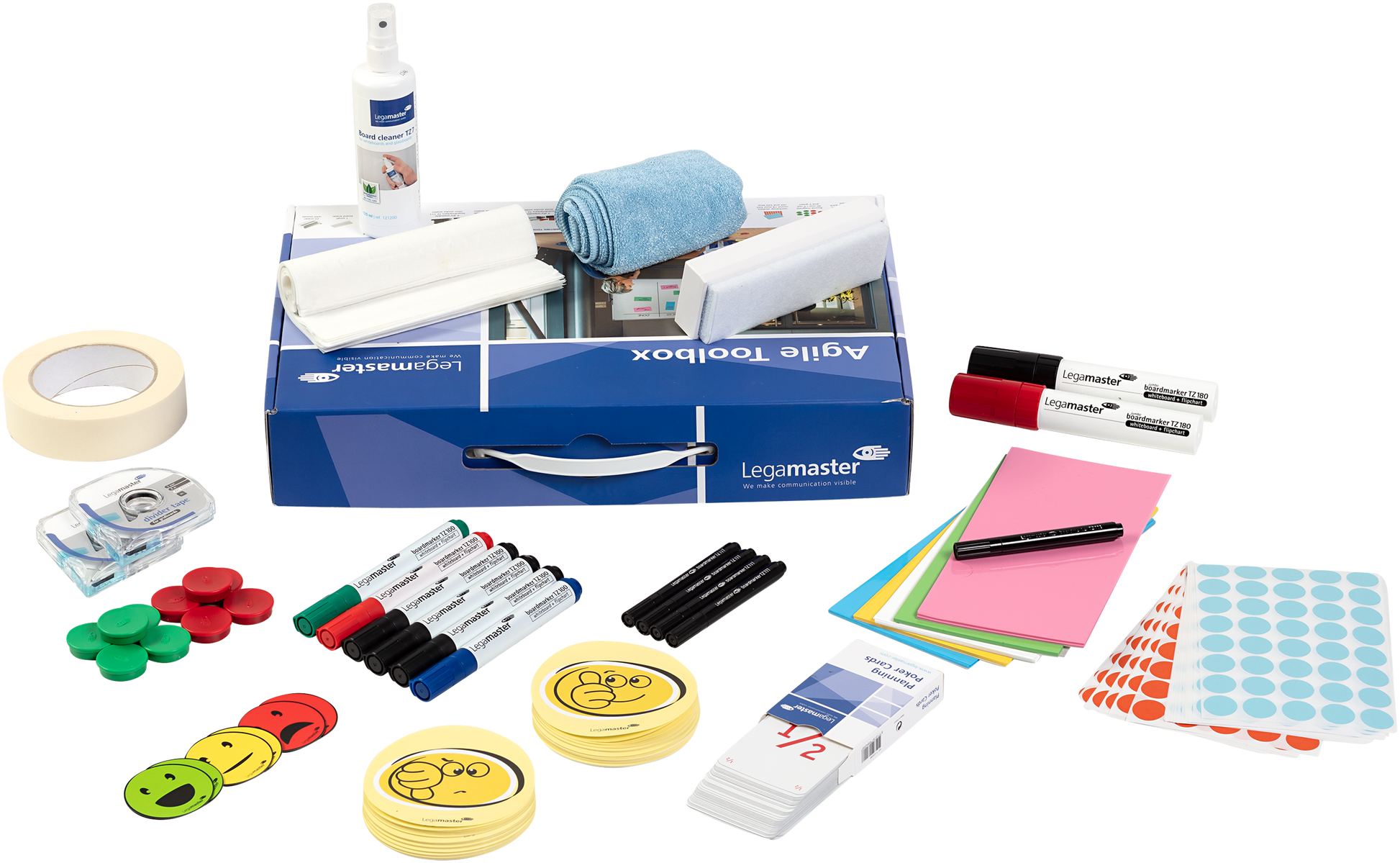 Legamaster Starter-Kit – 500-teilig