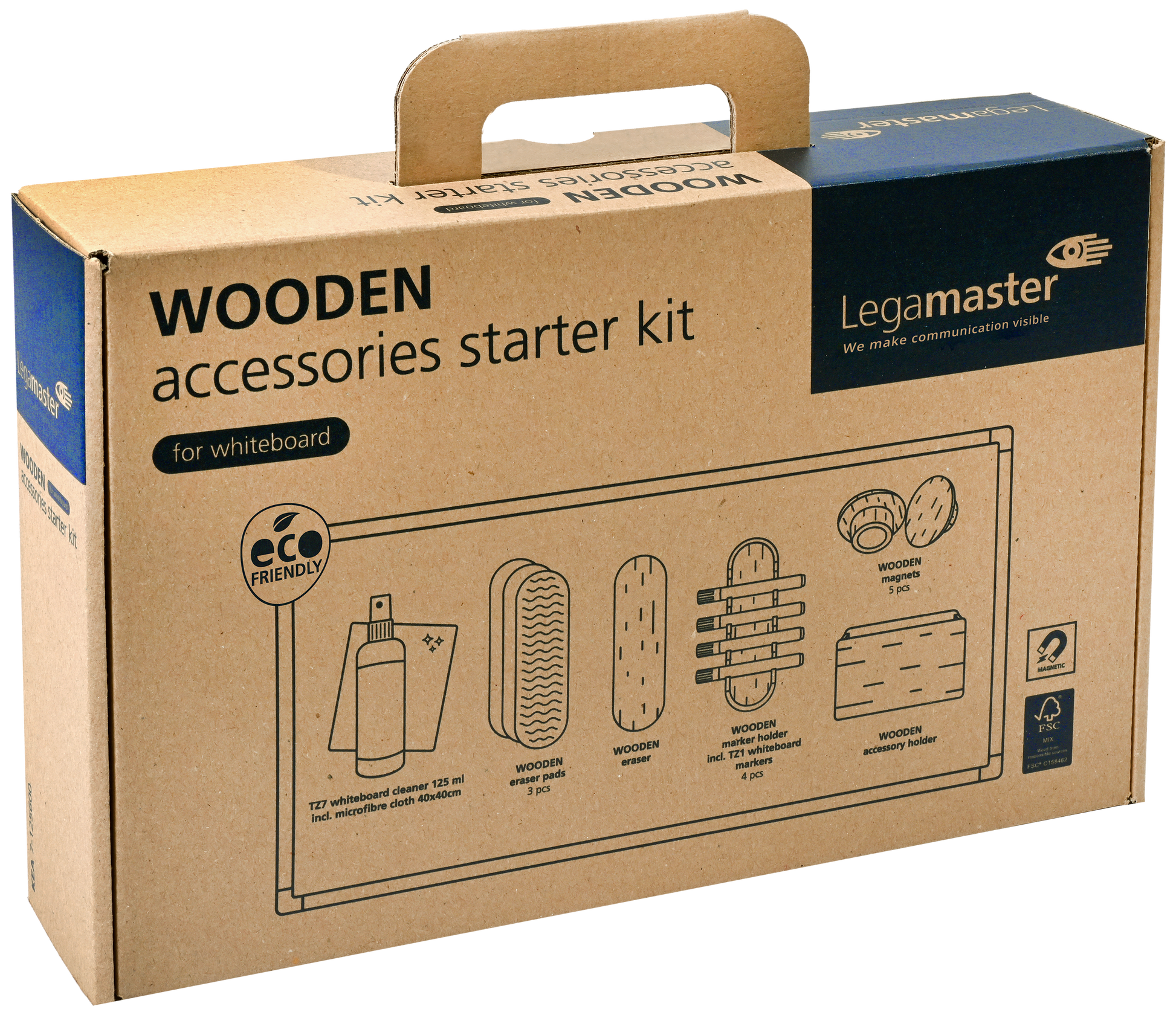 Legamaster Starter-Kit – für Whiteboards – 17-teilig