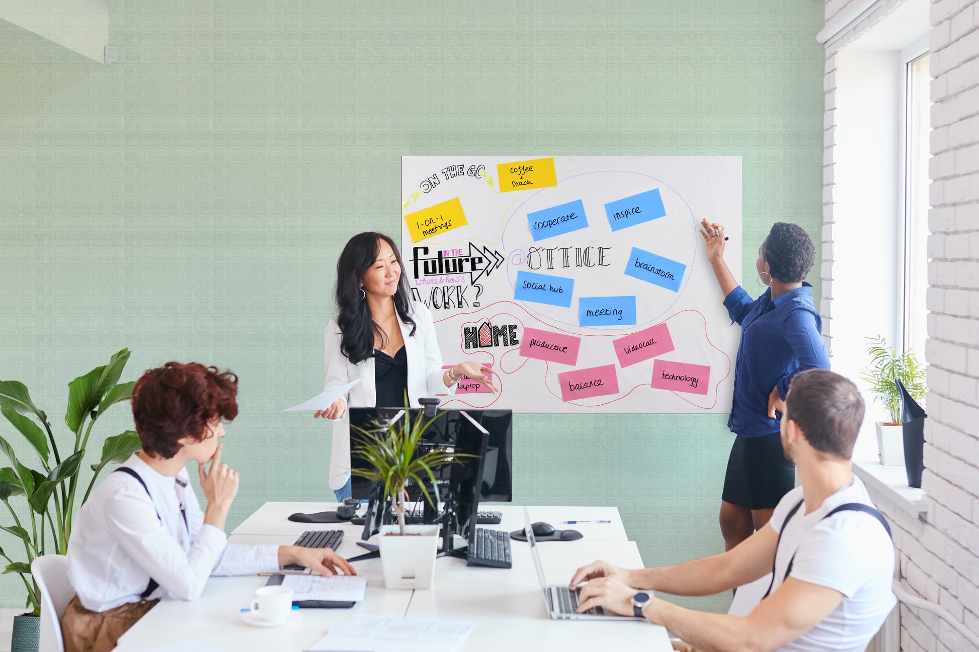 Legamaster Whiteboard – 120 × 90 cm, Wandmontage, inkl. Stift – 15-teilig