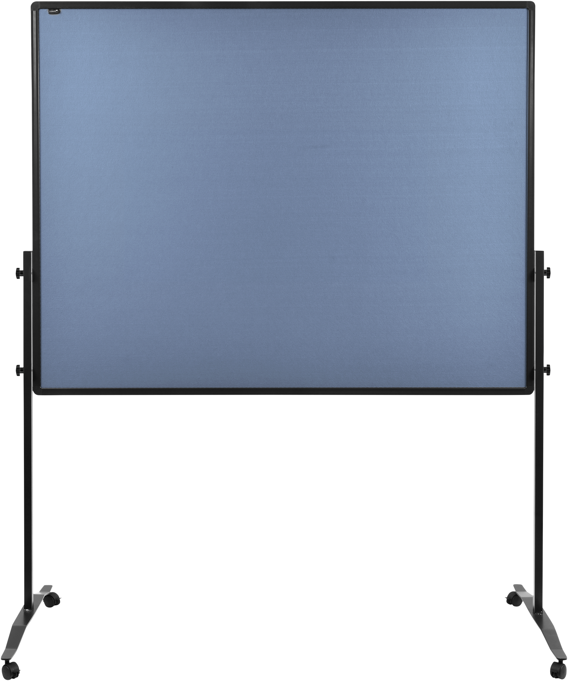 Legamaster Pinnwand – Filz, Alurahmen – 120 × 150 cm, Blaugrau