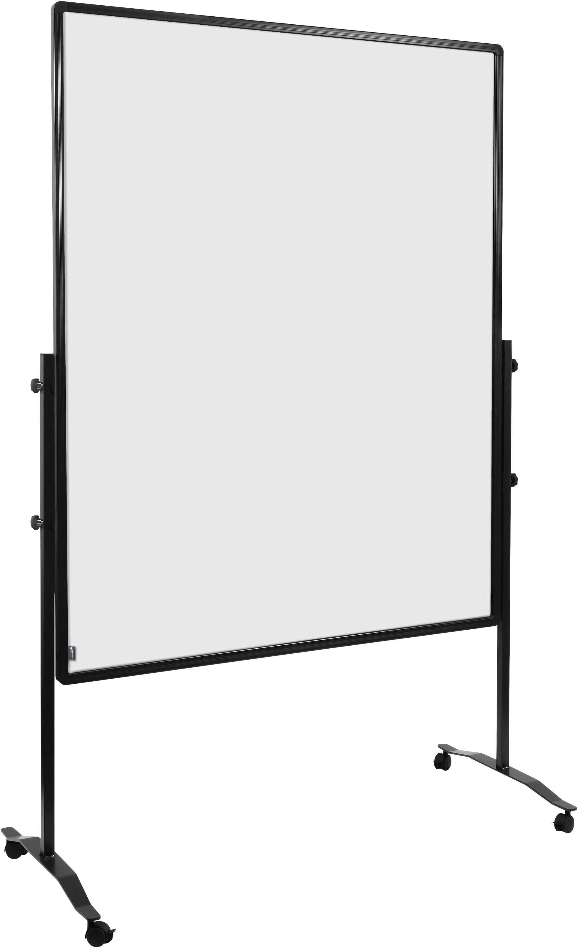 Legamaster Stellwand PREMIUM PLUS – 1'200 × 1'500 mm, Emaille, weiss, mit feststellbaren Rollen, doppelseitig