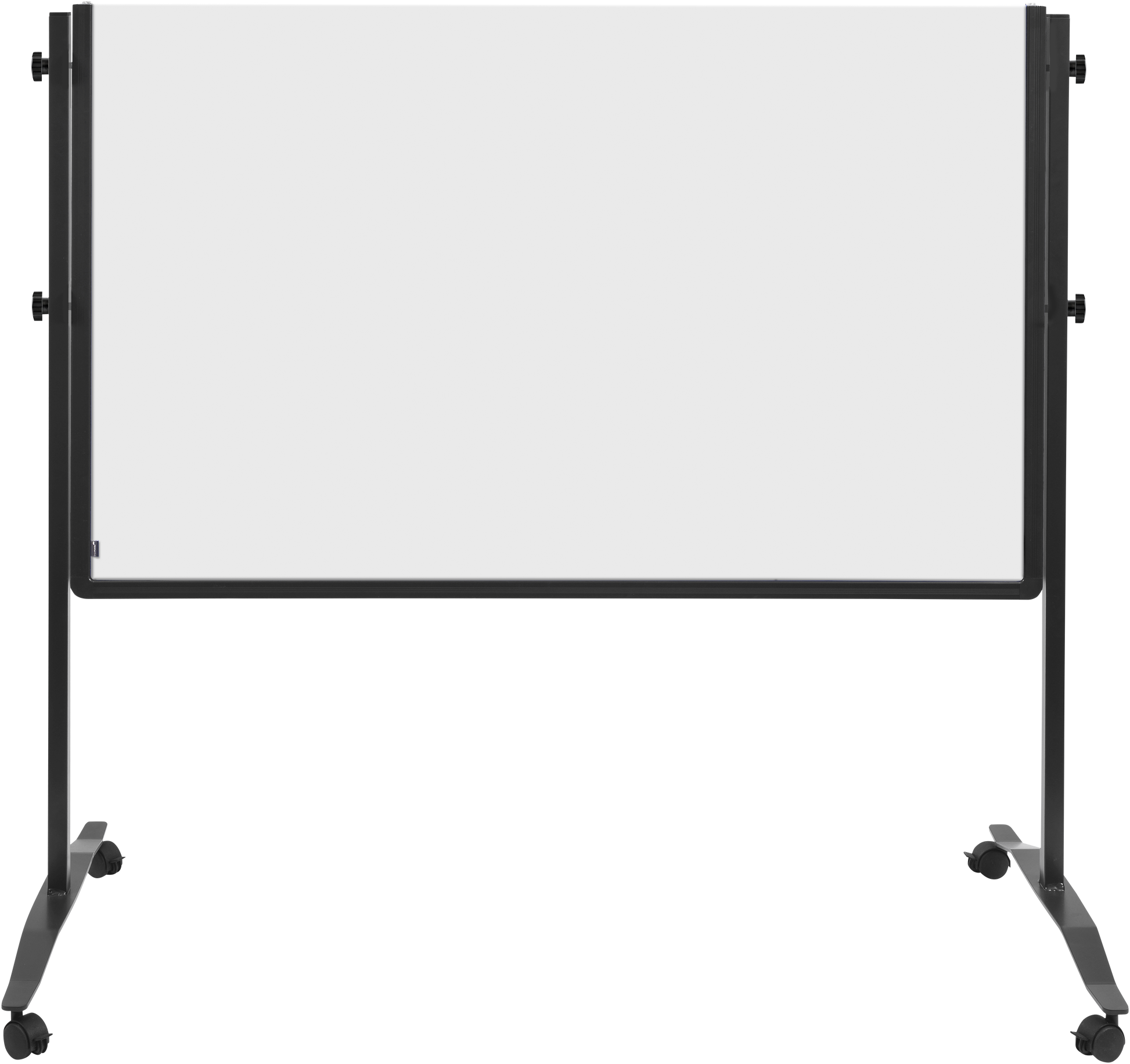 Legamaster Moderationswand Premium Plus – Papier/Karton, mit Rollen, doppelseitig – 120 × 150 cm – weiss