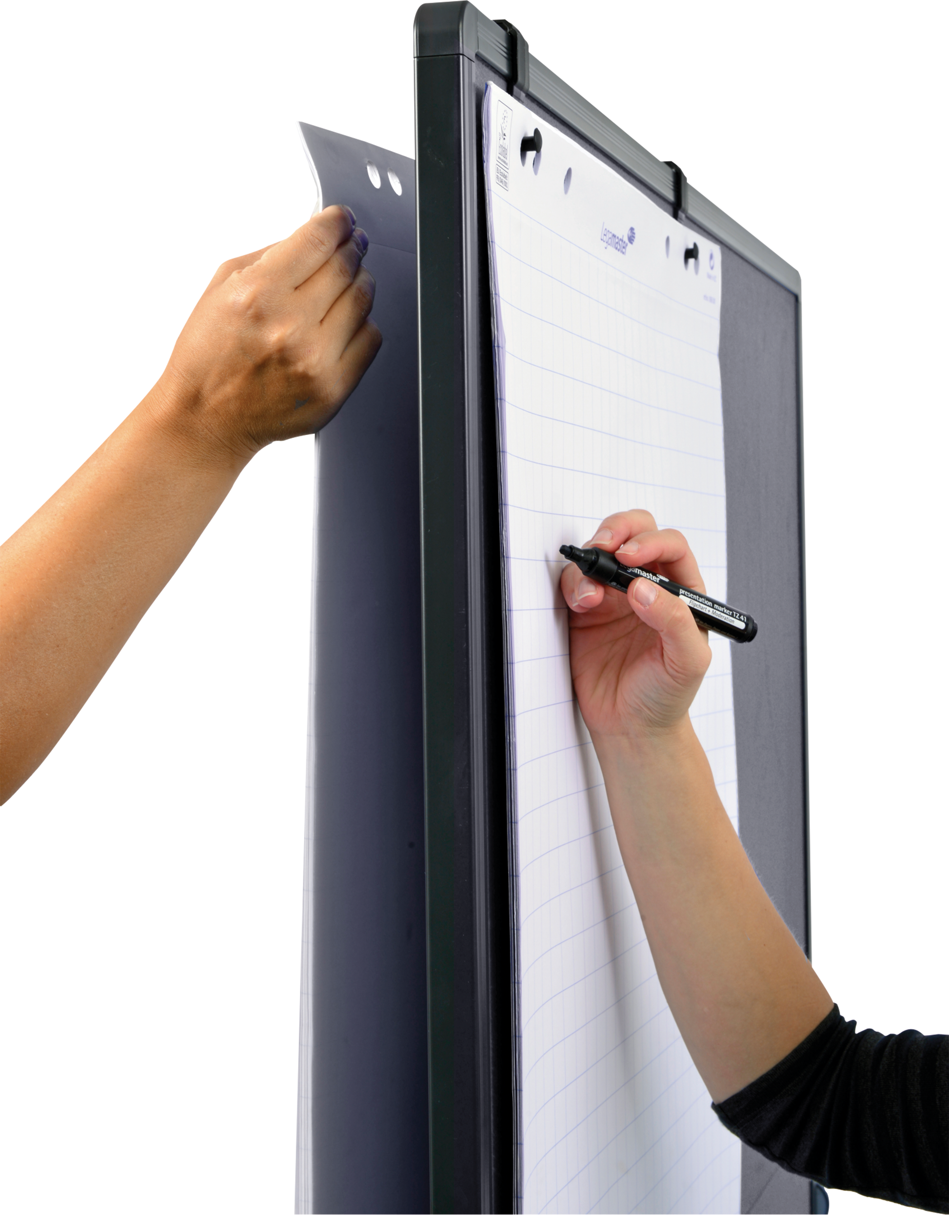 Legamaster Mobiles Whiteboard – Stahl, magnetisch – 150 × 120 cm