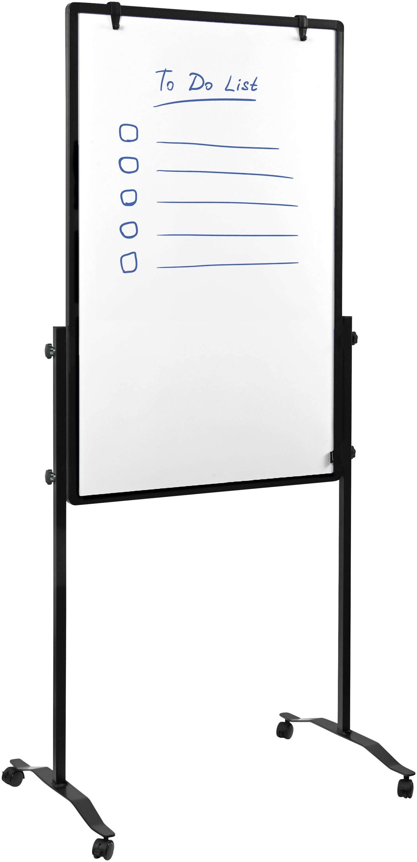 Legamaster Mobiles Whiteboard – Emaille, magnetisch, beidseitig – 76 × 120 cm
