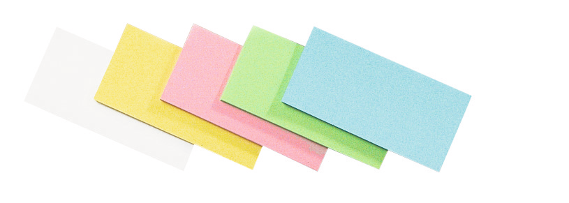 Legamaster Moderationskarten – für 95 × 200 mm quer – Papier, farbig sortiert, 500 Stück