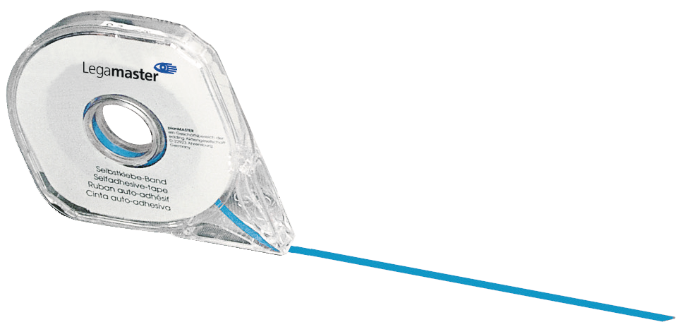 Legamaster Aufteilungsband – 2,5 mm × 16 m, blau, für Kunststoff, 1 Stück