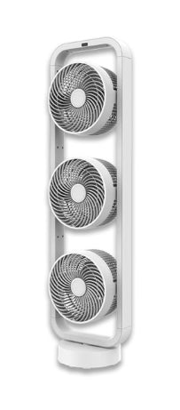 Sonnenkönig Turmventilator Vind 3 – 105 W, 3 Stufen, oszillierend, Timer, Fernbedienung, 48 dB(A), Weiss