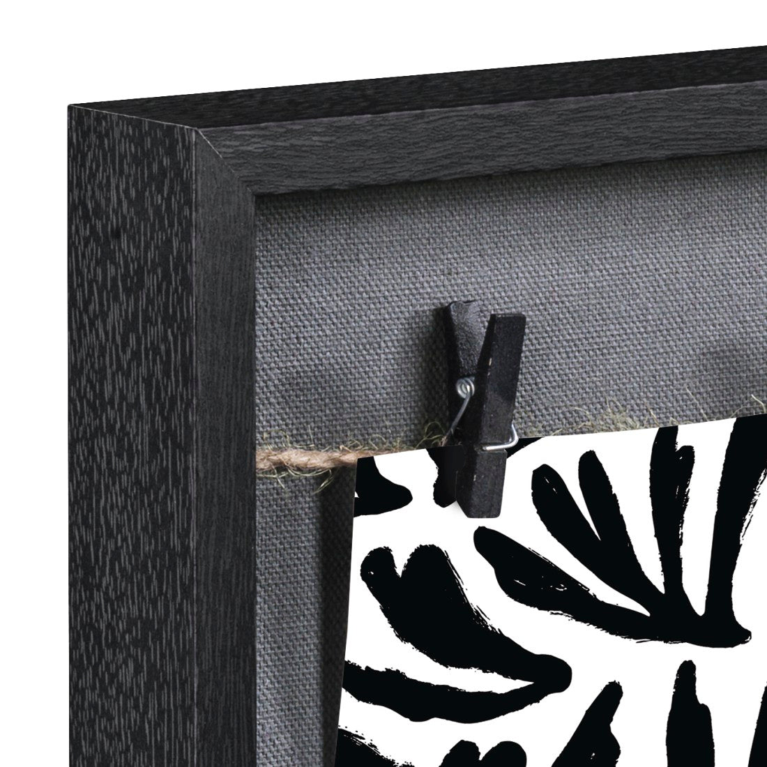 Hama Bilderrahmen – für 29,5 × 36,5 cm – MDF, schwarz