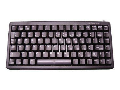 CHERRY G84-4100 – Tastatur, kabelgebunden, CH-Layout (DE-CH), mechanisch, schwarz
