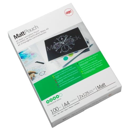GBC Laminierfolien A3, matt – 125 µm, 50 Stk.