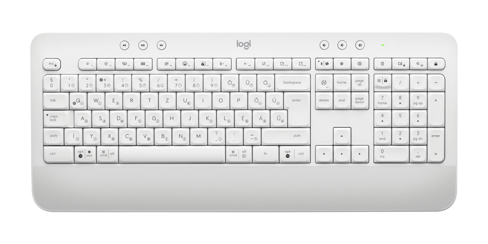 Logitech MK650 für Business – Tastatur-Maus-Set – Bluetooth & 2,4 GHz (Logi Bolt) – QWERTZ (CH) – Weiss
