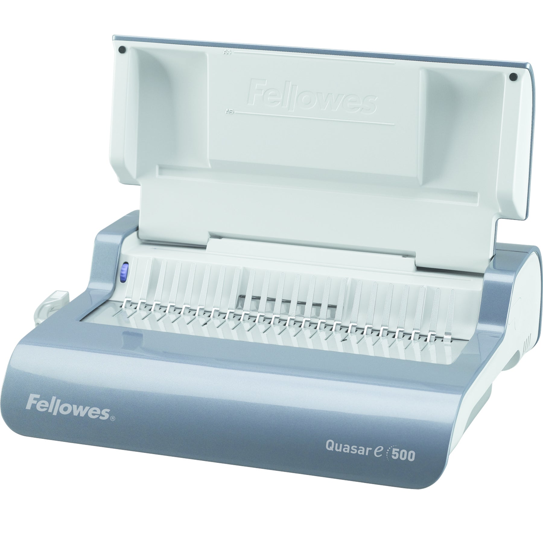 Fellowes Quasar E 500 Bindegerät – Plastikbindung, A4, 25 Blatt, elektronische Stanzung