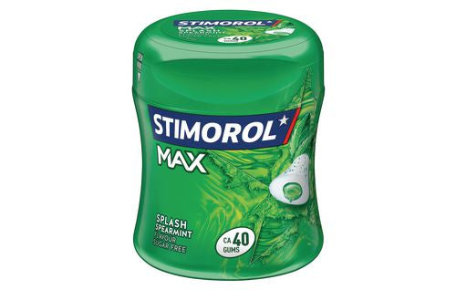 Stimorol MAX Splash Kaugummi Minze, zuckerfrei – 88 g