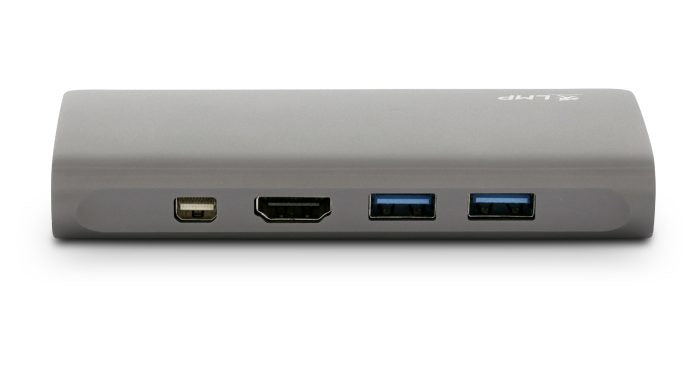 LMP 18641 Multiport-Adapter – USB-C, DP, HDMI, VGA, 2× USB-A, GbE, für MacBook/MacBook Pro/iPad Pro