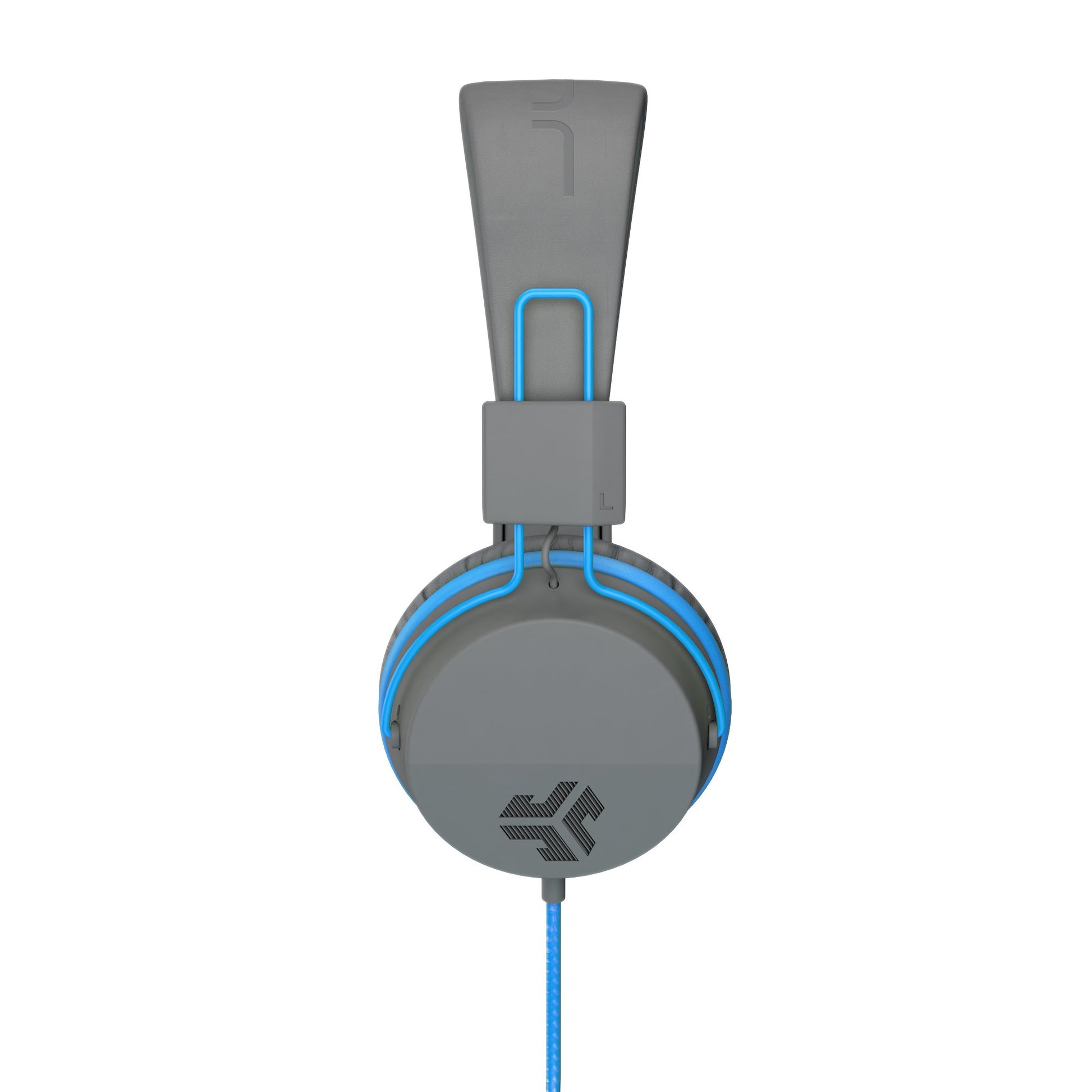 JLab JBuddies Studio Kinderkopfhörer – Over-Ear, Stereo, Kabelgebunden, 3,5 mm Klinke, Blau/Graphit