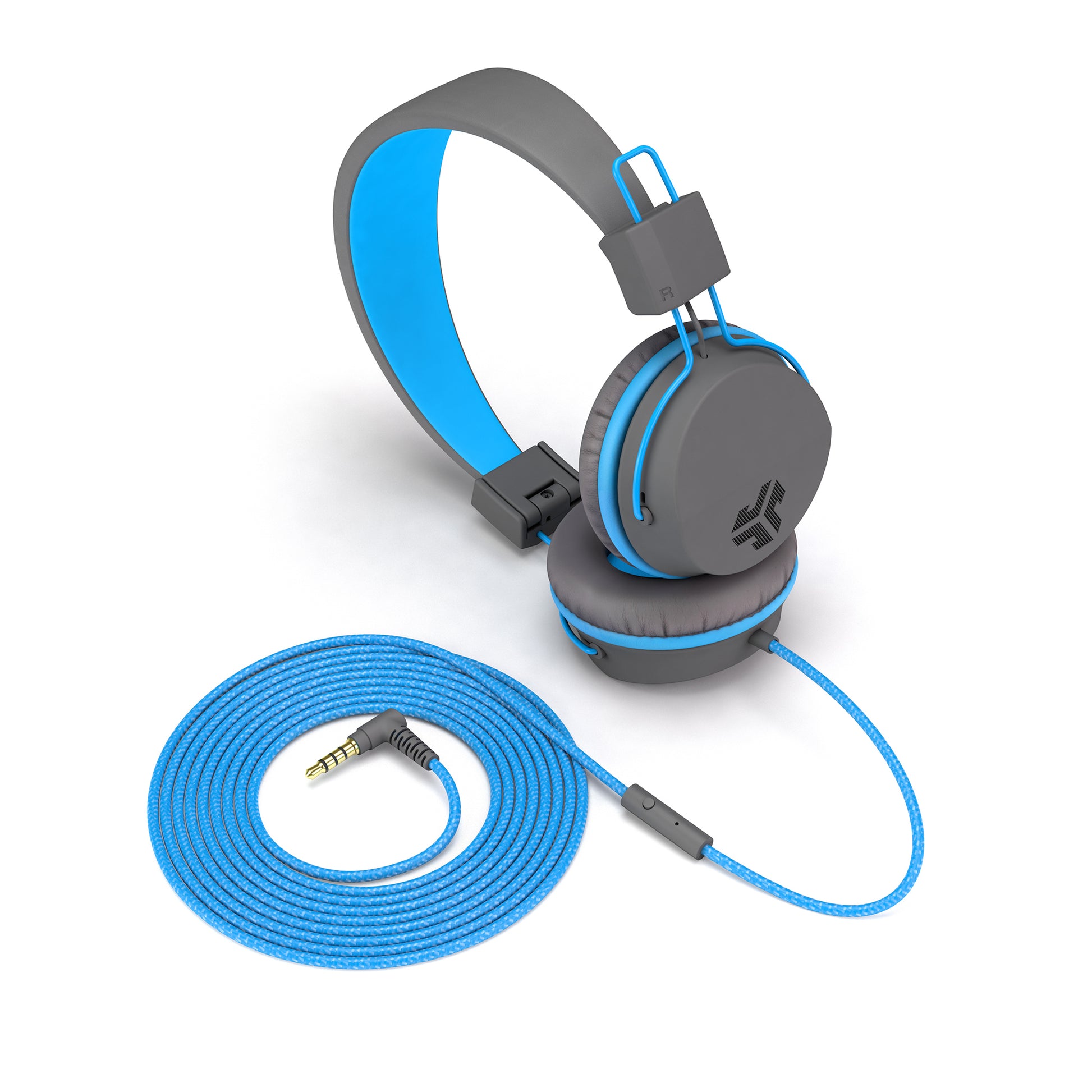 JLab JBuddies Studio Kinderkopfhörer – On-Ear, Stereo, Kabel, 3,5 mm Klinke, 85 dB Lautstärke-Limit