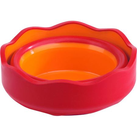 Faber-Castell Wasserbecher – Rot – 98 × 130 × 38 mm