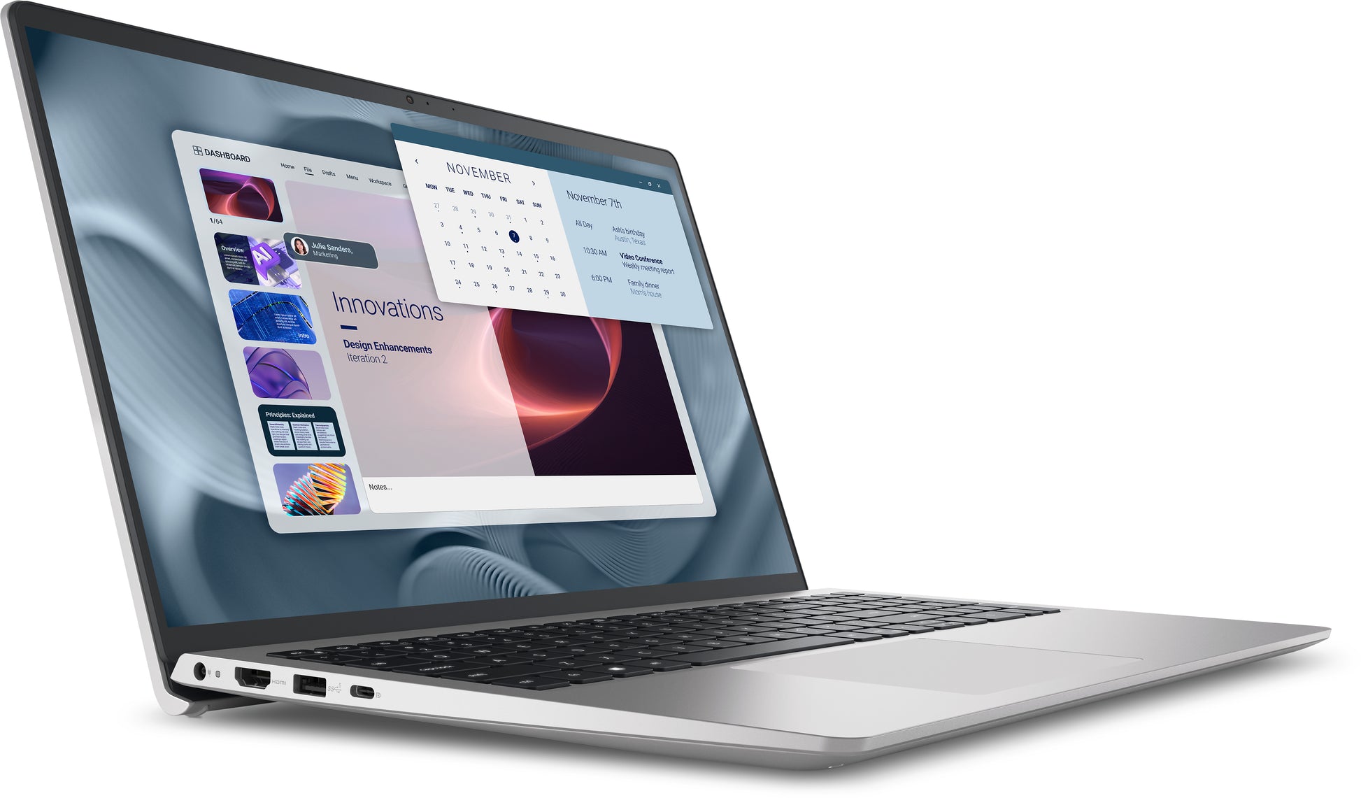 Dell Pro 15 Essential PV15250 – 15,6" WUXGA, Core i7 1355U, 16 GB, 512 GB SSD, Win 11 Pro, QWERTZ (CH)