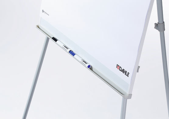 Dahle Flipchart Personal – 68 × 92 cm, weiss, Metall