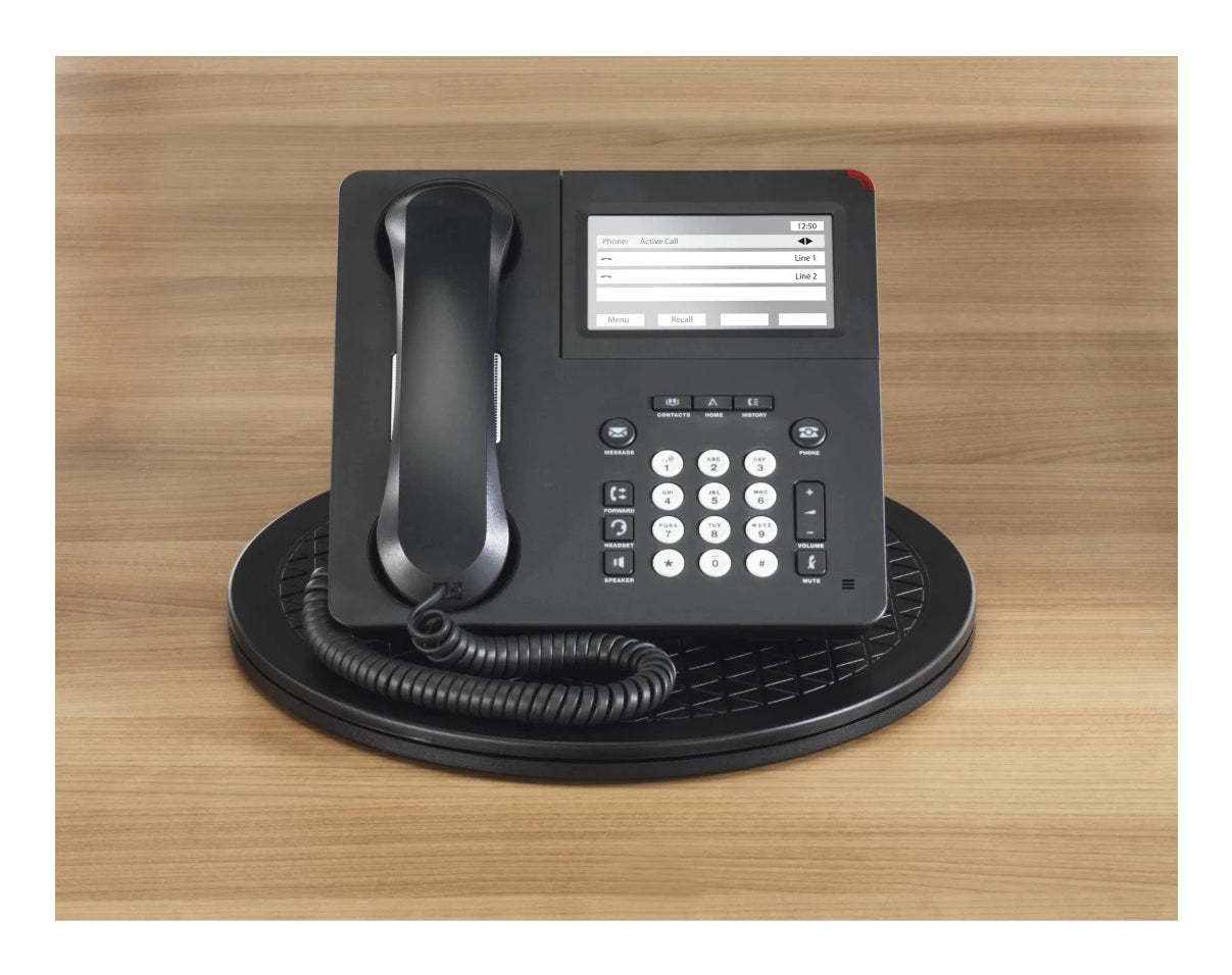 Hama Drehteller Ø 30 cm, 80 kg, 360° – schwarz