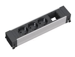 Bachmann CONF 3xUTE 1xModul – Netzadapter, Schwarz