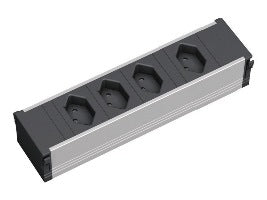 Bachmann CONF – Steckdosenleiste, 3× T13 (Typ J), 0,3 m, Stecker GST18