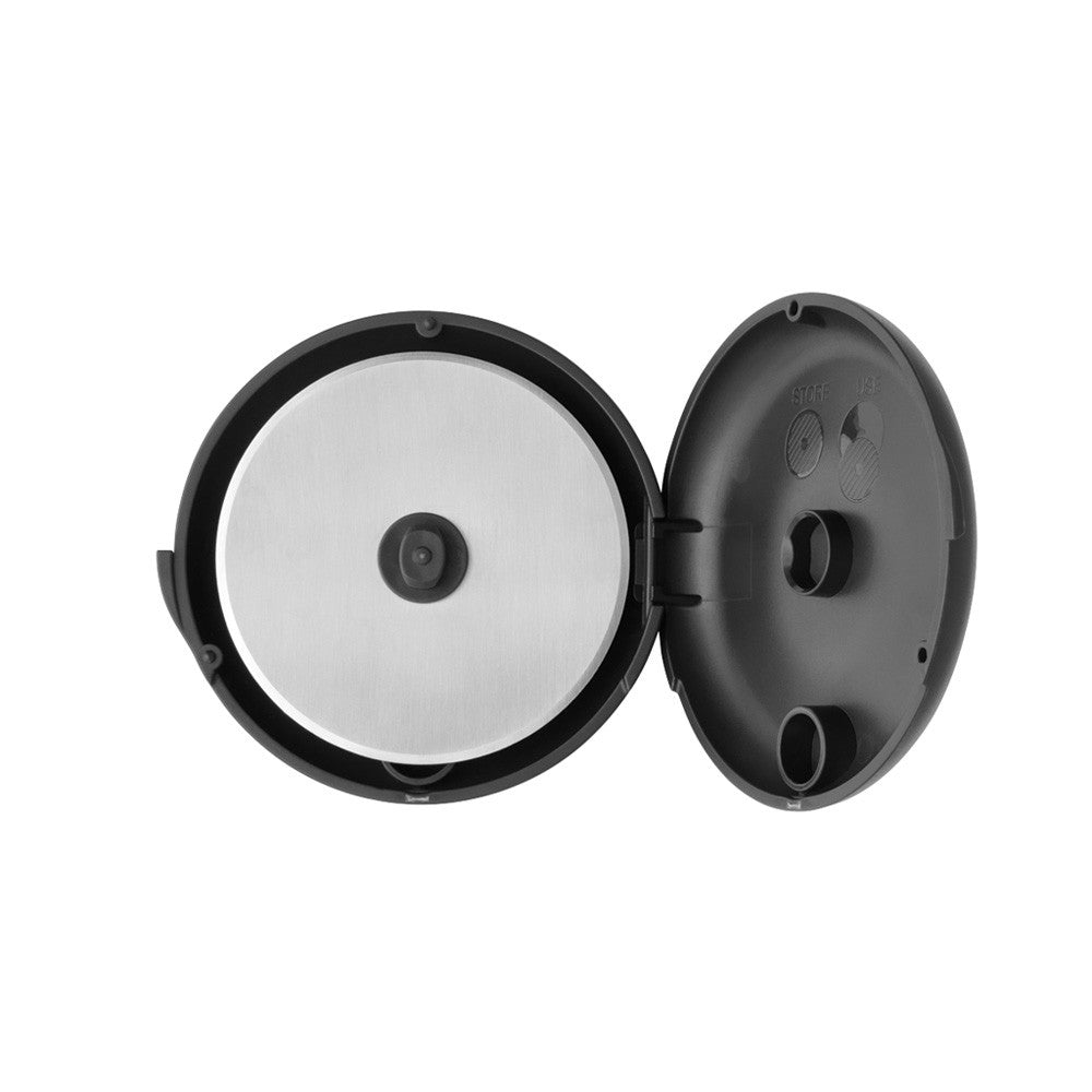 Brabantia Pizzaschneider Ø 11 × 2,8 cm, Edelstahl/Nylon, mit Klingenschutz, Anthrazit