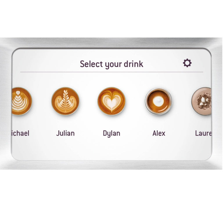 Sage Oracle Touch Espressomaschine (Siebträger) – 15 bar, 2,5 l, Milchschaumdüse, Silber