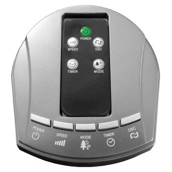 Trisa Turmventilator Fresh Breeze – 45 W, 3 Stufen, oszillierend, Timer, Fernbedienung, Silber