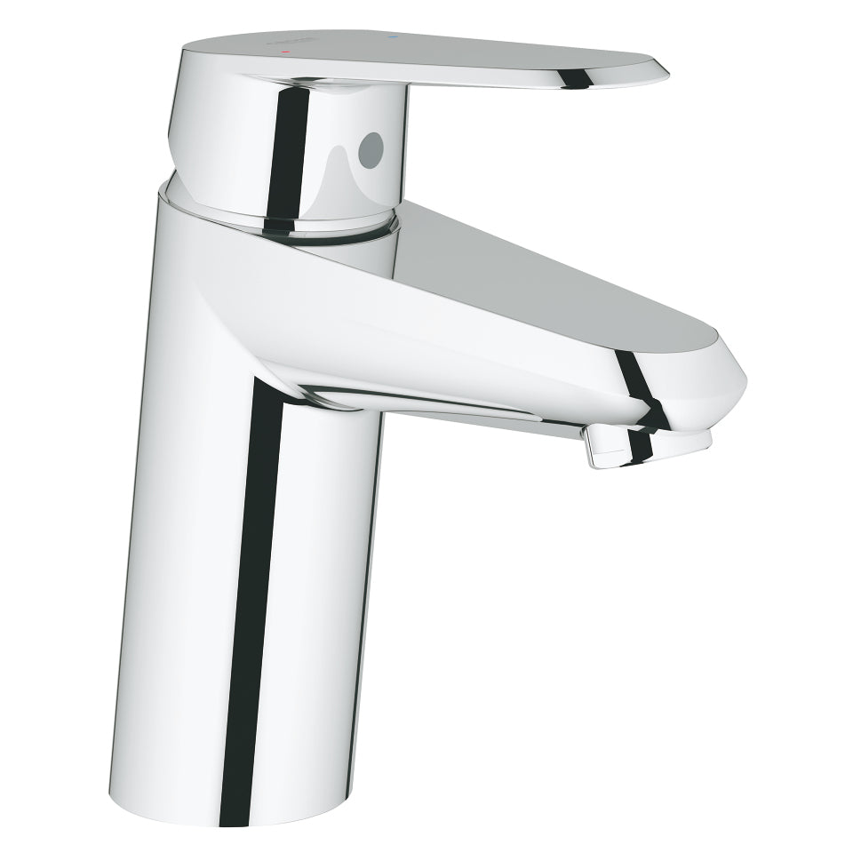 GROHE Eurodisc Cosmopolitan Badebatterie – Einhebelmischer, 18,5×7 cm, Messing, Chrom, für Badewanne