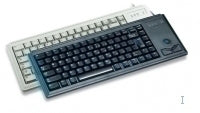 CHERRY G84-4400 – Tastatur, kabelgebunden (USB-A), US-Layout (EN), Fullsize (mit Ziffernblock), mit Trackball