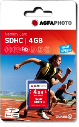 AgfaPhoto SDHC 4 GB – Klasse 10