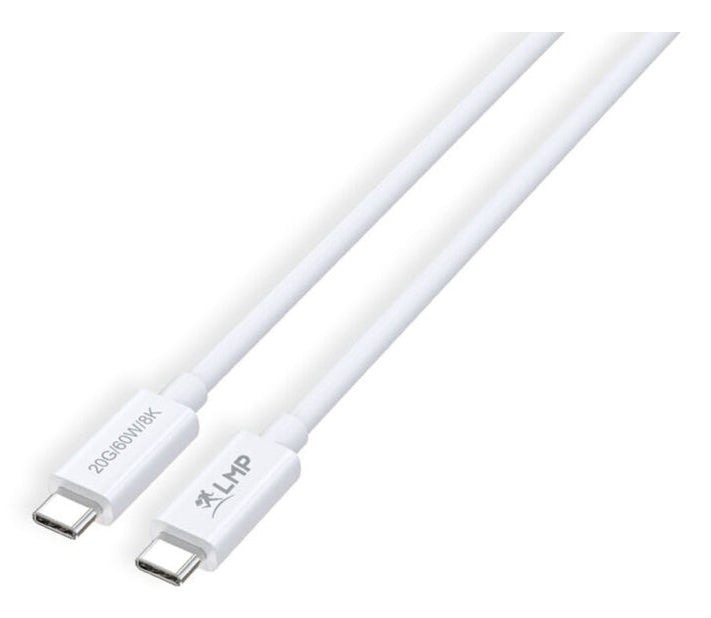 LMP USB-Kabel, USB-C zu USB-C, 3 m, USB4, Lade-/Datenkabel