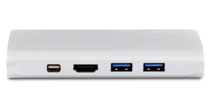 LMP 18645 Multiport-Adapter – USB-C, DP/HDMI/VGA, 2× USB-A, GbE, SD/microSD, für Mac, iPad
