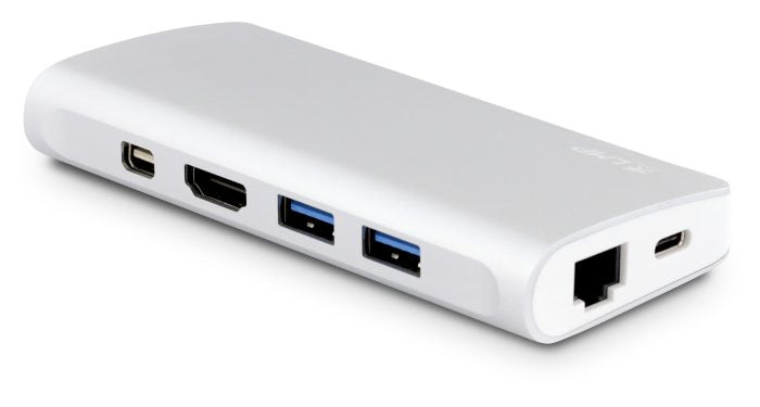 LMP 18645 Multiport-Adapter – USB-C, DP/HDMI/VGA, 2× USB-A, GbE, SD/microSD, für Mac, iPad