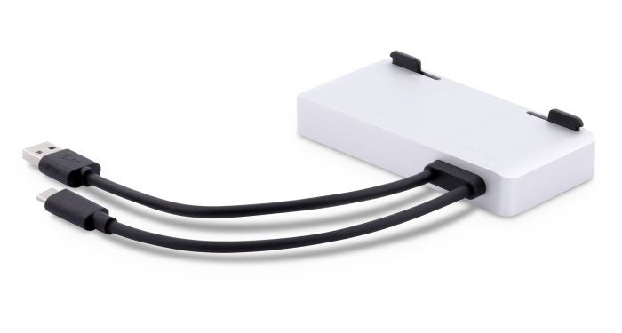 LMP Attach USB-Hub – USB-C, 3× USB-A, 1× USB-C, SD/microSD, 3,5 mm Audio, für Windows/Mac