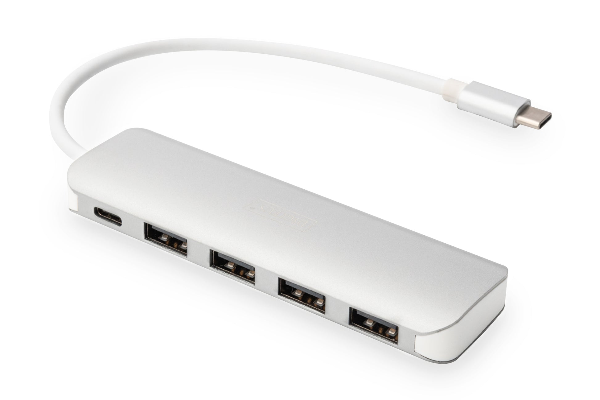 Digitus USB-Hub – USB-C, 4× USB-A, für Windows/Mac/ChromeOS