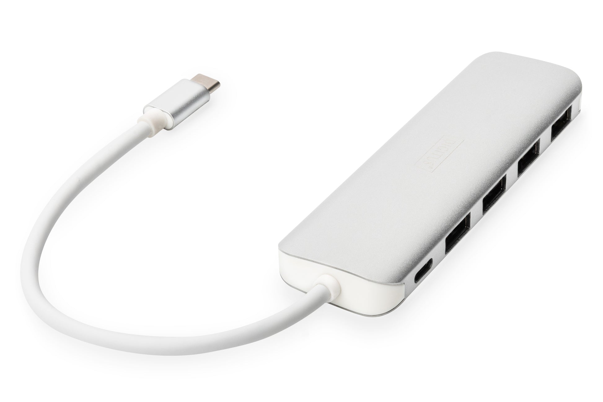 Digitus USB-Hub – USB-C, 4× USB-A, für Windows/Mac/ChromeOS