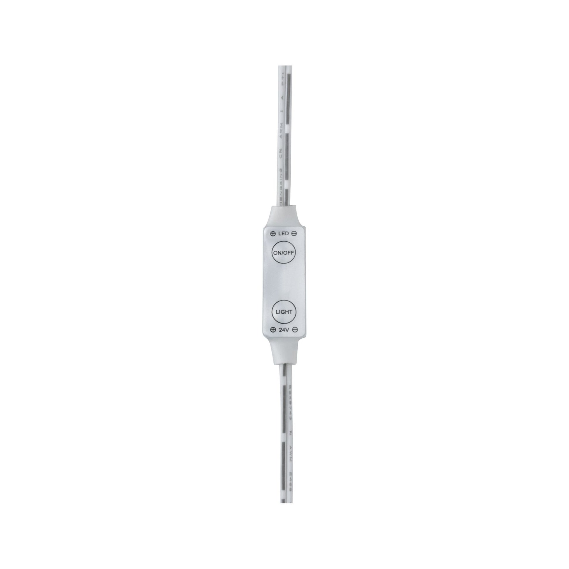 Paulmann LED-Strip – 5 m, 5500 lm, 50 W, 3000 K, dimmbar, weiss, mit Netzteil