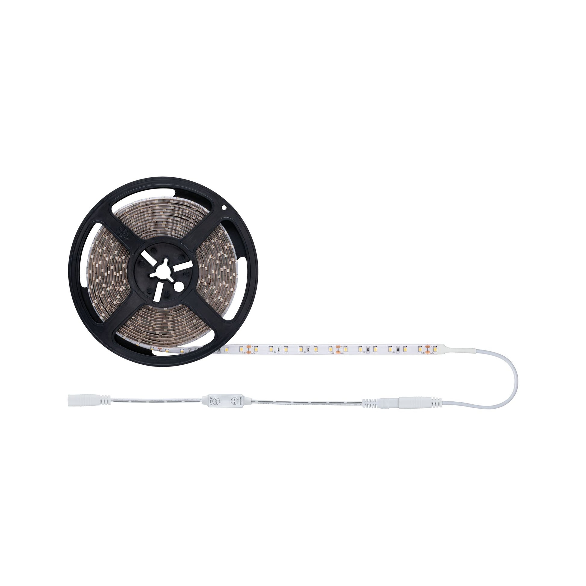 Paulmann LED-Strip – 5 m, 5500 lm, 50 W, 3000 K, dimmbar, weiss, mit Netzteil