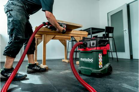 Metabo Nass-/Trockensauger AS 36-18 M 30 PC-CC – 2-in-1, 2000 mAh, 30 l, Akkubetrieb