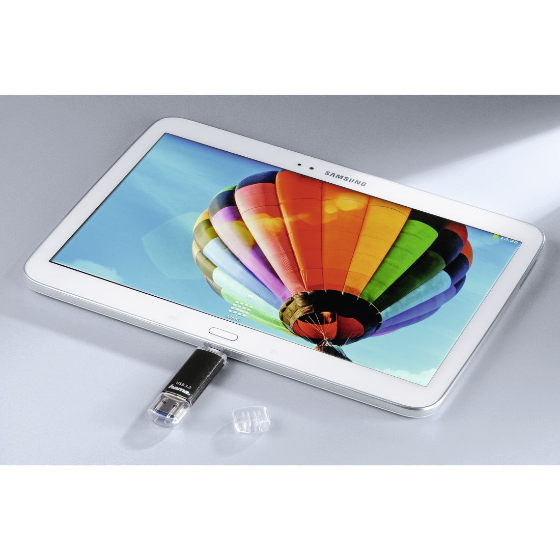 Hama Laeta Twin – 256 GB, USB 3.2 Gen 1 (USB-A/Micro-USB), 40 MB/s, Aluminium, schwarz