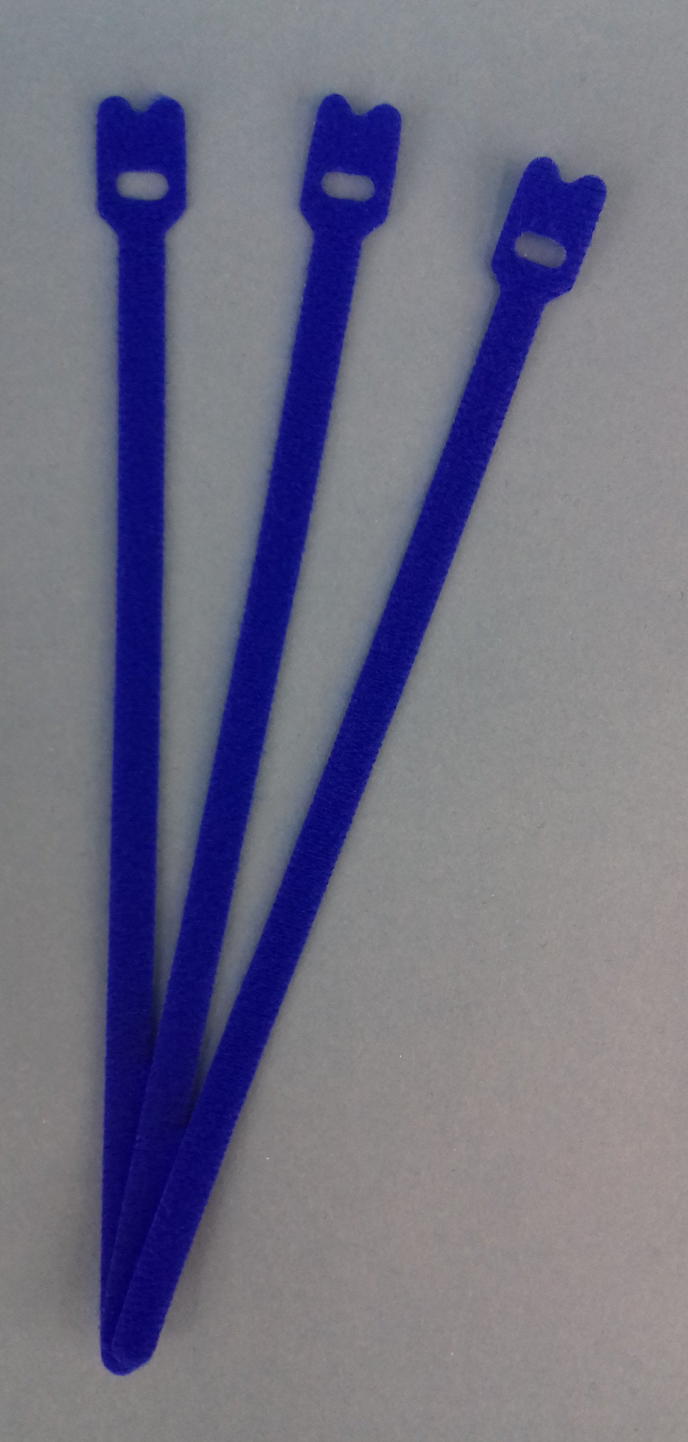 FASTECH Schlaufenband – 7 mm × 0,20 m, Kunststoff, Blau, wasserfest, haftend, 100er-Pack