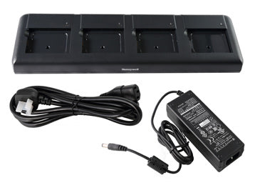 Honeywell EDA50/EDA51/EDA70/EDA71 Ladegerät (UK) – mit Netzteil, 4-fach