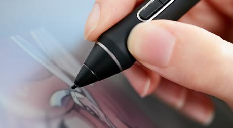Wacom Cintiq 16 – Stift-Display – 15,6" – 1920 × 1080 (Full HD) – 8k Druckstufen