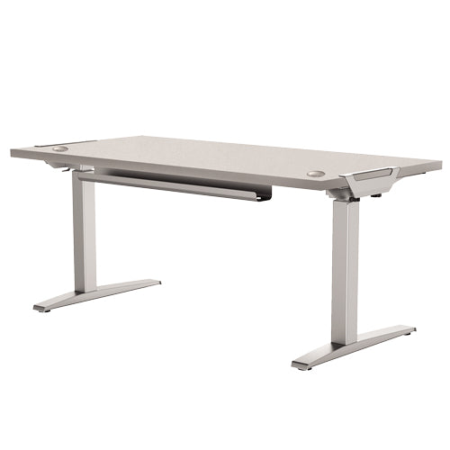 Fellowes Tischplatte – 180 × 80 × 2,5 cm – grau – für Levado, Cambio