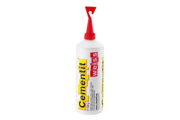 Cementit Spezialkleber Holzleim – 150 g, weiss, für Holz, Karton, Papier
