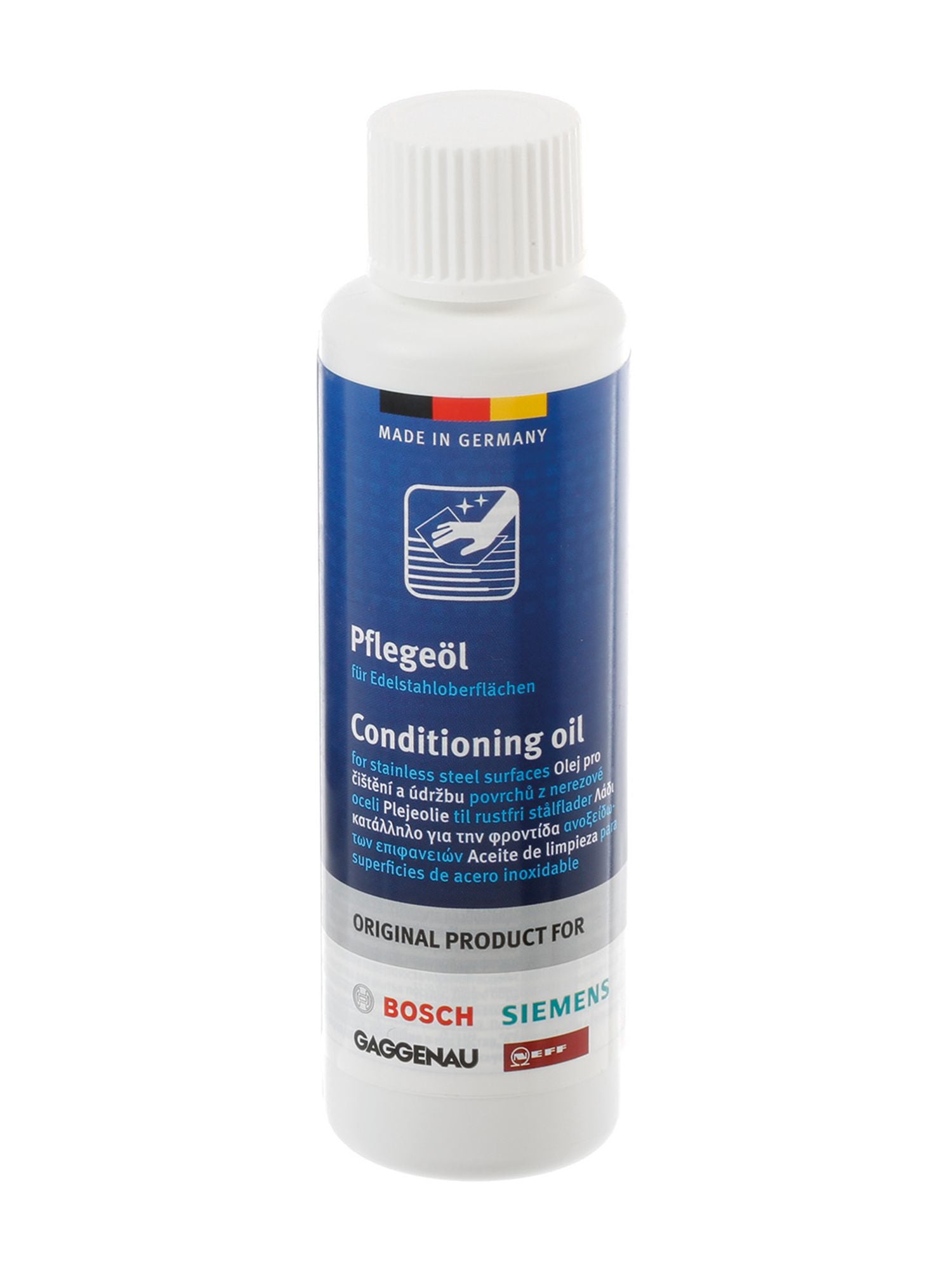 Siemens Spezialreiniger Edelstahlpflegeöl – 100 ml