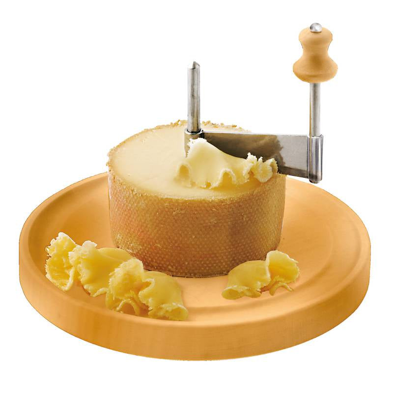 Paderno Drehreibe – drehbar, mit Holzboden – Edelstahl, Holz – braun – Ø 22 × 16 cm